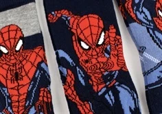 Name It coronet blue Spiderman strømper (3-pak)